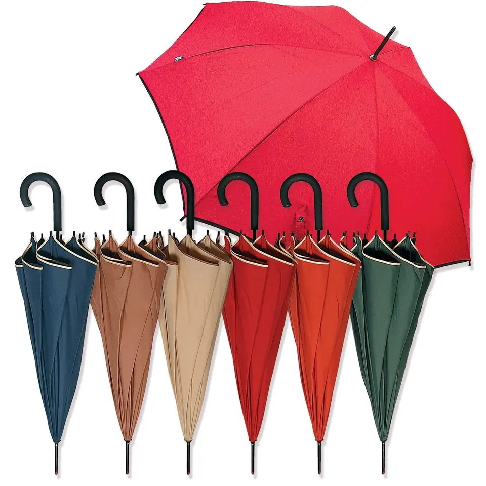 Unique fancy men' s digital print strong windproof 23inch customized no minimum advertising stick straight umbrella