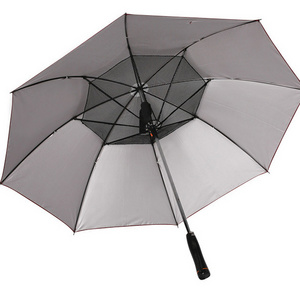 Cool in summer air condition umbrella with electric fan