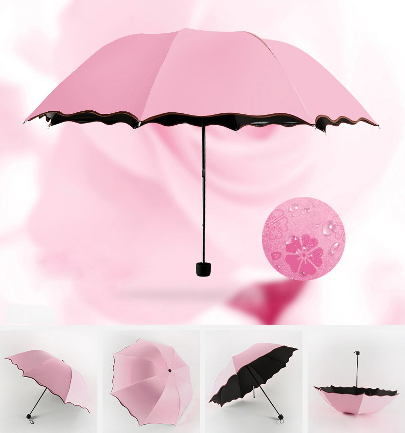 Magic Umbrella Sun/Rain Protection Folding UV-Protection umbrella