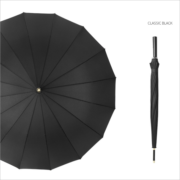 16 paraguas Umbrella Compact Best Selling Chinese Straight Rain umbrella With Logo For Wholesale