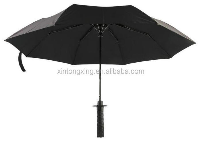 Japanese sword shaped handle samurai katana umbrella