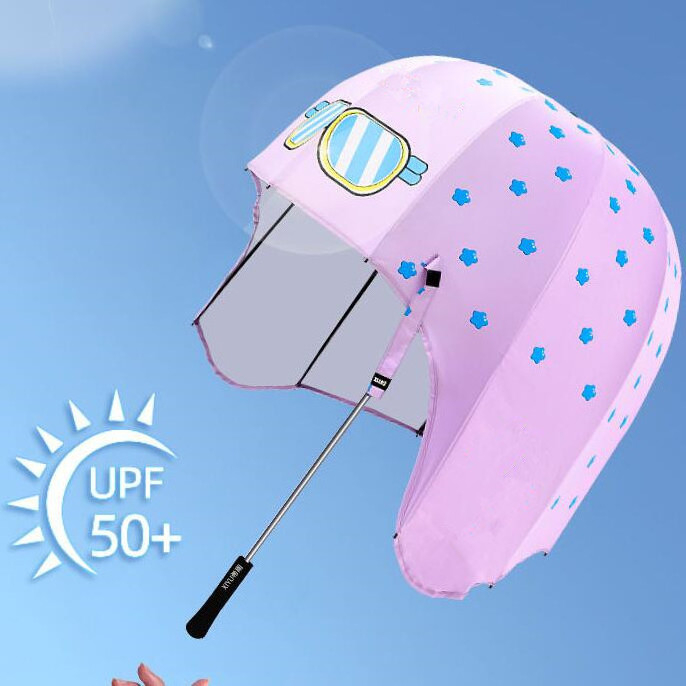 Hot Sale Cute Special Hat Umbrella Helmet Umbrella for Kids with Custom Printing