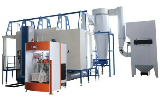 Automatic MDF Board Multi color Powder Coating Line