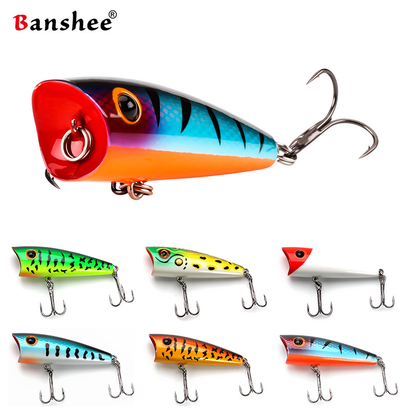 VP01 XINV 60mm/8g Fishing Lure Hard Lures Topwater Popper Bait Fishing Lure