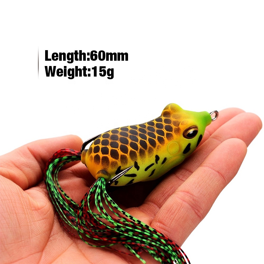 Tassels SkirtS BF01 Trophy Hunter Bionic Rana Fishing Lure Unicorn Boy Topwater Plopping Full Customization Wholesale Soft Frog