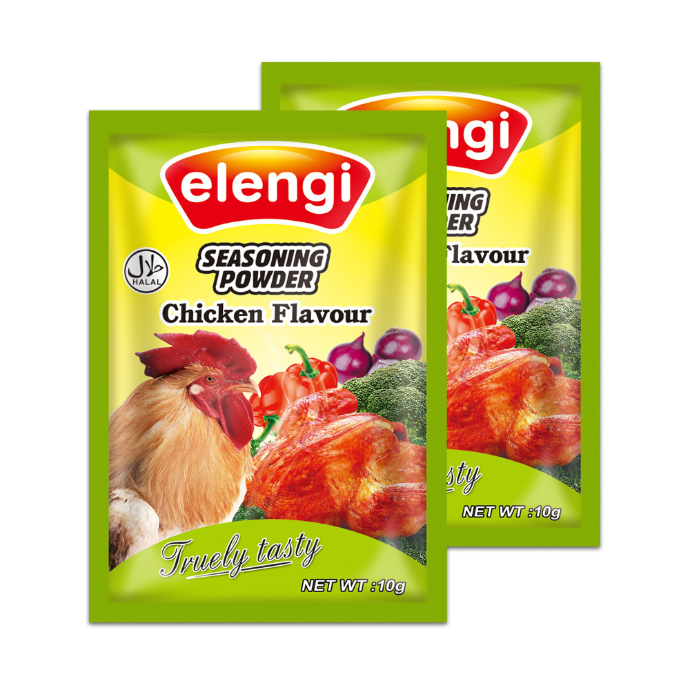 chicken seasoning powder sachet small bag bouillon cooking seasoning powder for Africa market