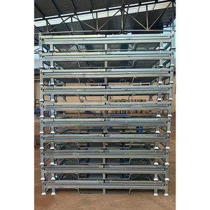 XINWANG-foldable metal glass rack industry supply transport liquid metal rack