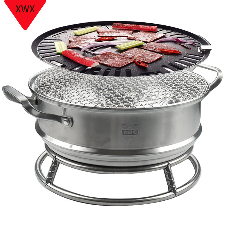 Promotional Event Metalline Multiple Styles Samgyupsal Stove Korean Bbq Grill New Design Premium Korean Indoor Charcoal Bbq