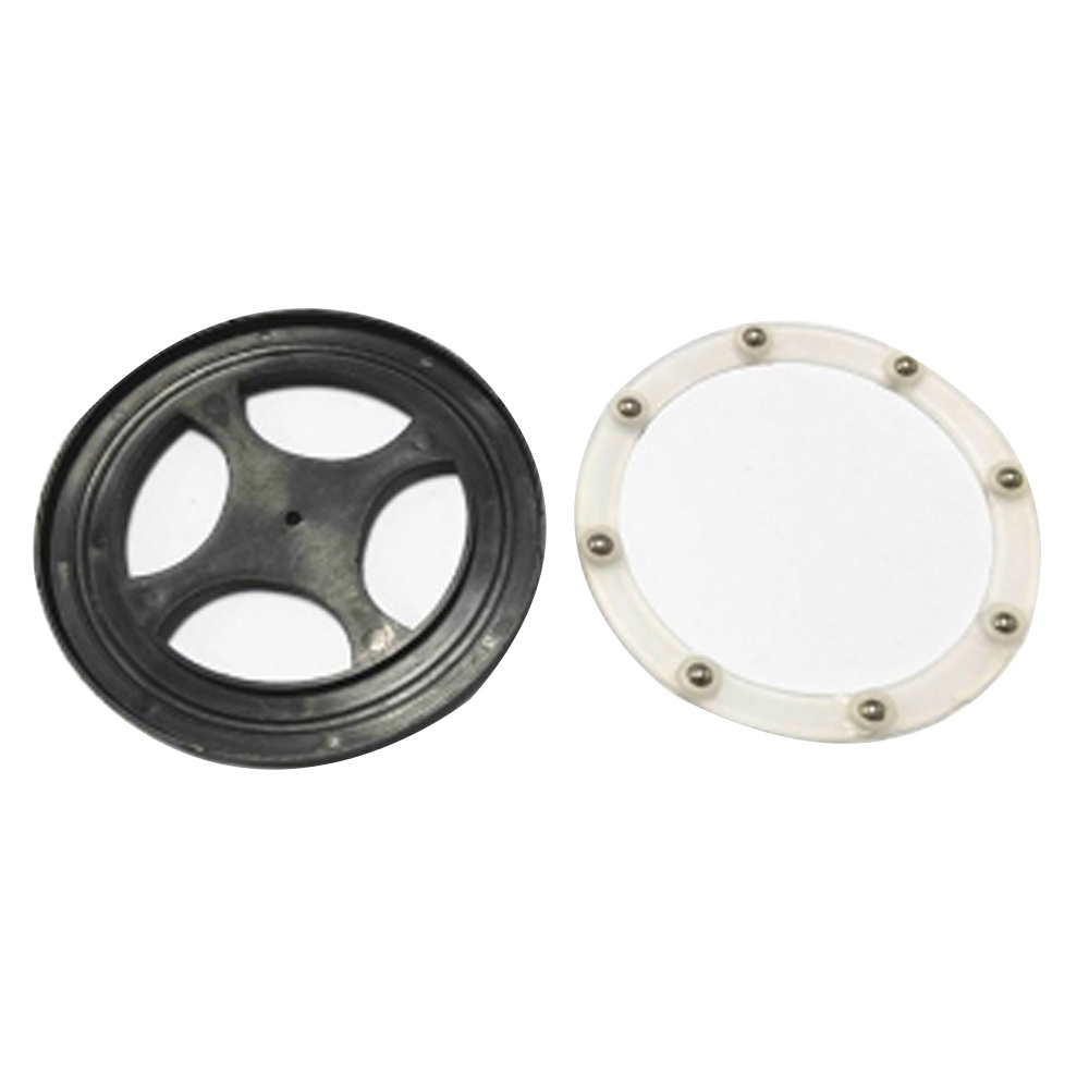 Swivel spinner base plate rotating turntable mechanism