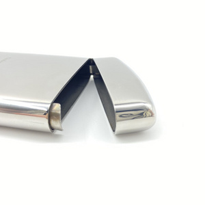 Wholesale of stainless steel box lighter automatic cigarette case