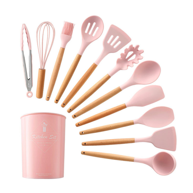 Hot Sale High Quality Heart Shape High Heat-Resistant Premium Spoon Spatula Silicone