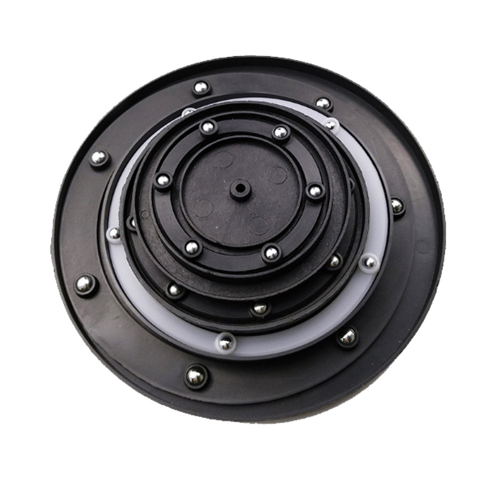 Swivel spinner base plate rotating turntable mechanism