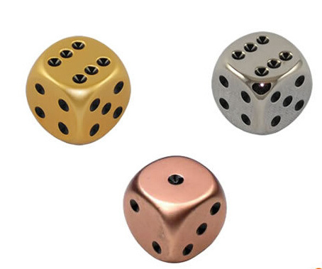 Manufacturers custom shaped polyhedral blank dice loaded dice