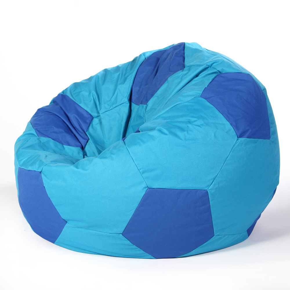 Factory Supply Customized Large Football Bean Bag Cover Only Unfilled Beanbag Chair