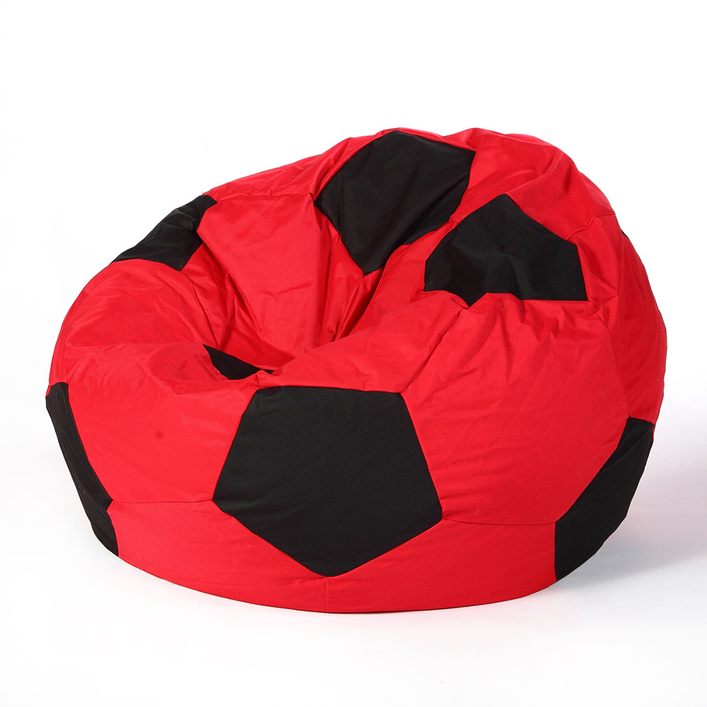 Factory Supply Customized Large Football Bean Bag Cover Only Unfilled Beanbag Chair