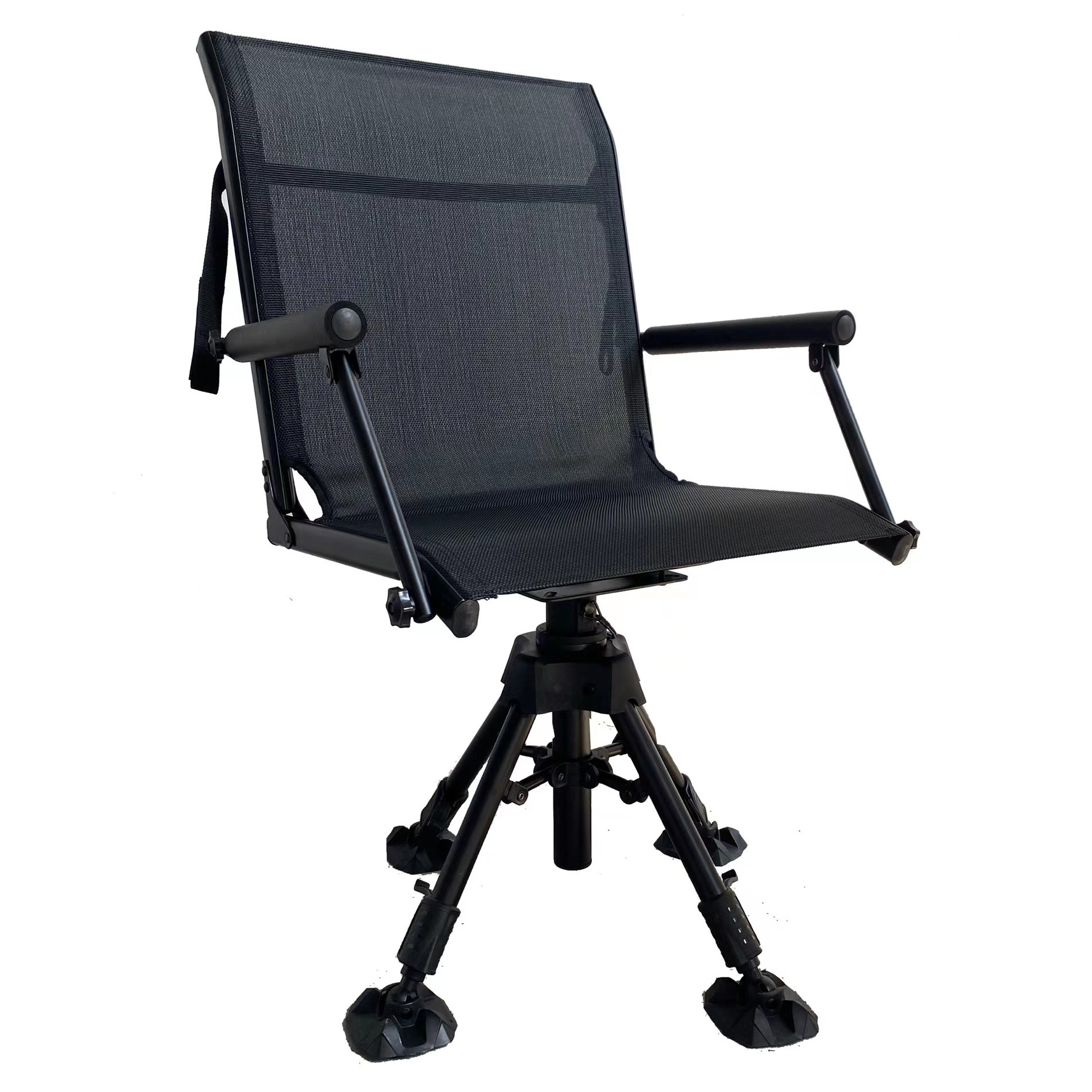 Swivel Hunting Chair with Adjustable legs Lightweight