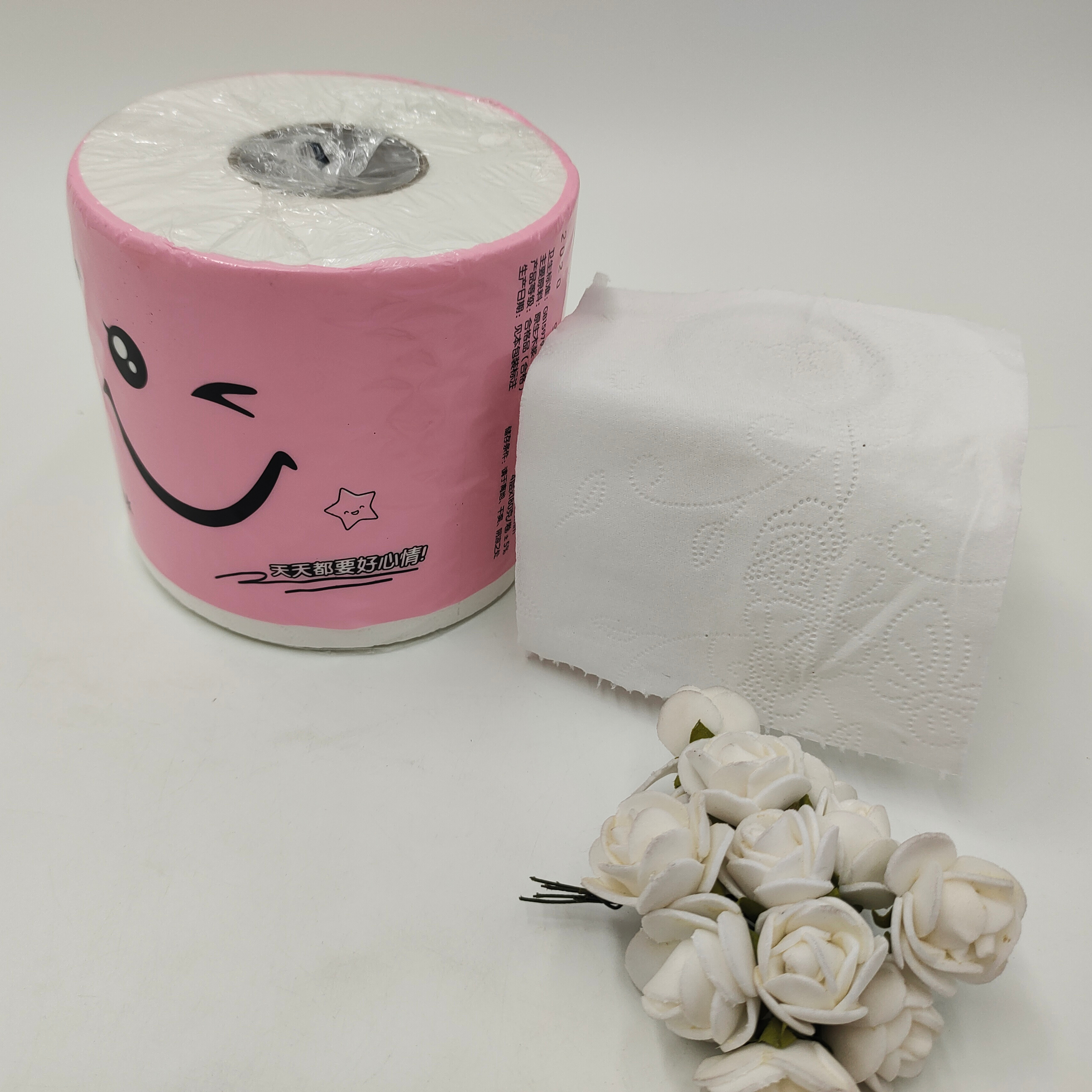 High Quality Custom Printed Factory Direct White Toilet Paper Tissue, Virgin Recycled 1 Ply 2ply 3 Ply Virgin Wood Pulp 13.5gsm