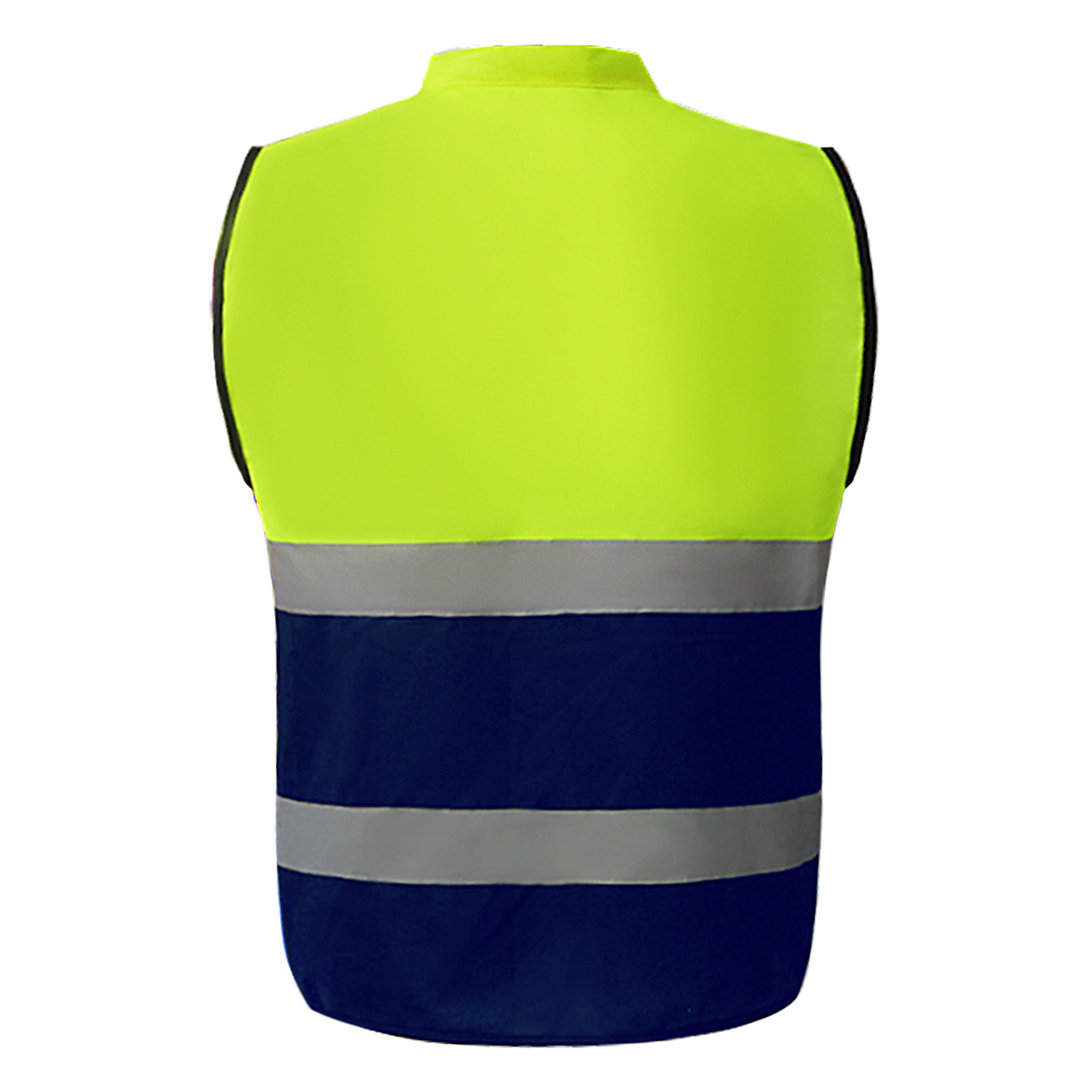 Customized LOGO Outdoor Construction Reflective Safety Vest HI VIS Reflective Strip Engineer Work Safety Clothing with Pockets