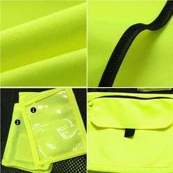 Customized Logo OEM Higher quality high visibility engineer safety vest mesh breathable multi pocket reflective safety jacket