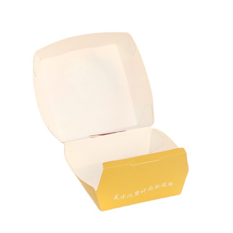 Disposable Burger Box Wholesale Takeaway French Fries Box Fried Chicken / Chicken Nuggets Chicken Popcorn Box