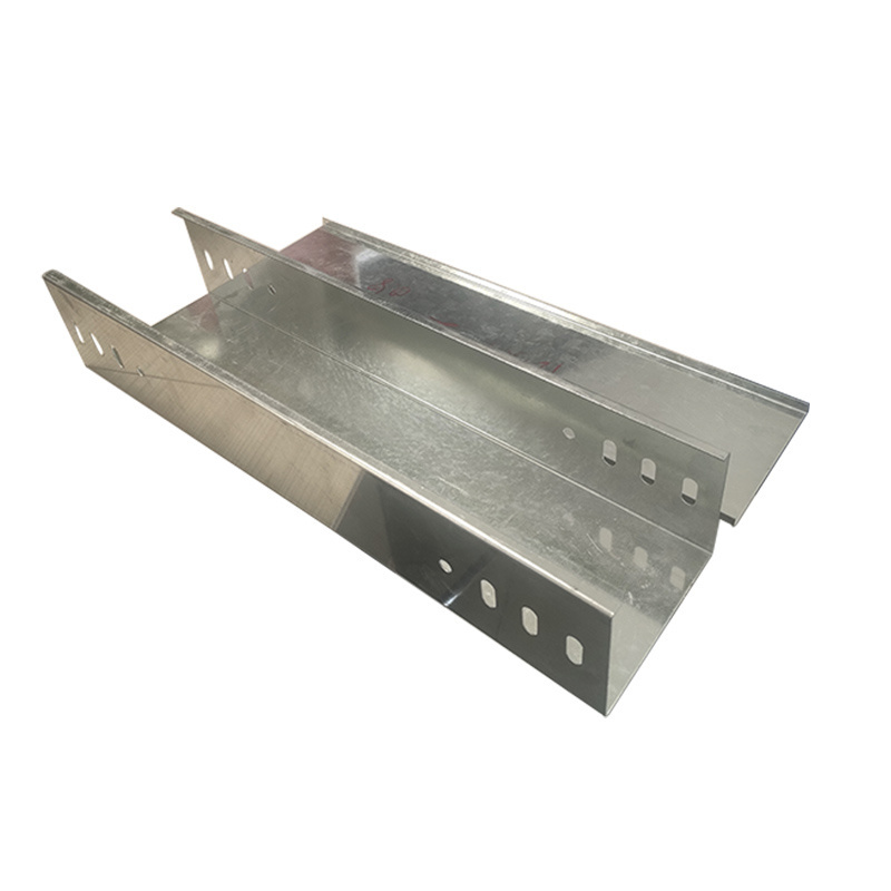 China factory stainless channel type cable management tray ventilated channel cable tray