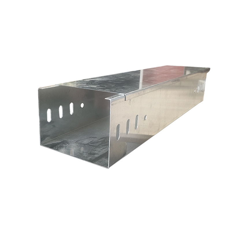 China factory stainless channel type cable management tray ventilated channel cable tray