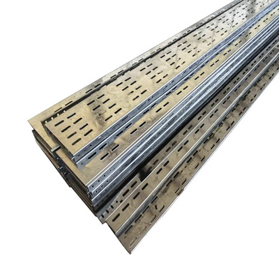 Low price heavy duty hot dipped galvanized gi perforated 250mm cable tray