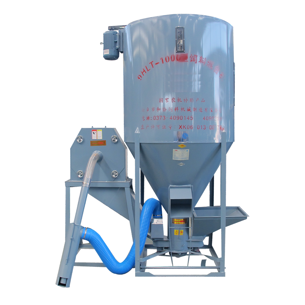 Simple Chicken Feed Making Machine Feed Mix Animal Food Plant Poultry Feed Grinder And Mixer For Small Farm