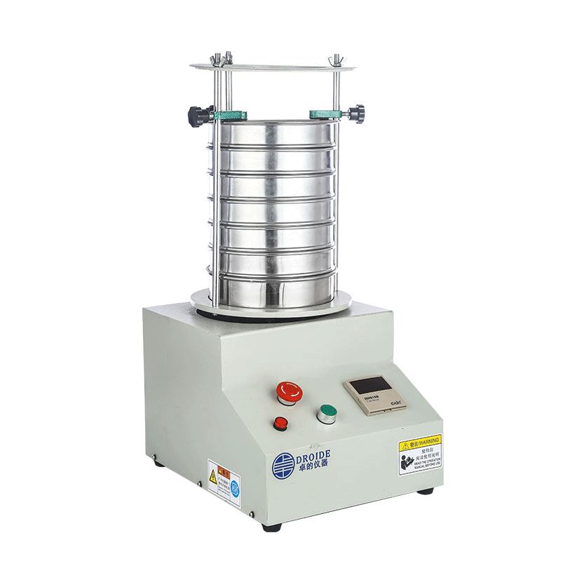 Lab Test Vibrating Soil Screen Sieve Separator