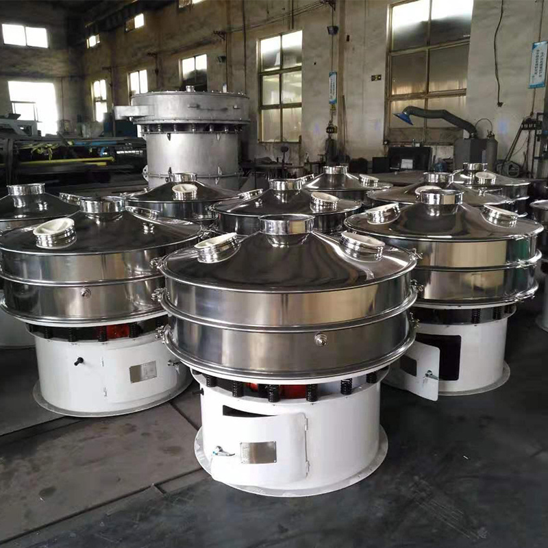 Vibrating Sifter Machine Rotary Vibrating Pollen Sifter Sieve Screen