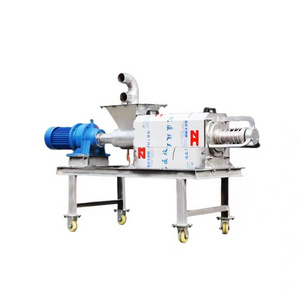 Pig Chicken Cow Dung Manure Solid Liquid Separator Machine Livestock Dung Manure Dewatering Machine