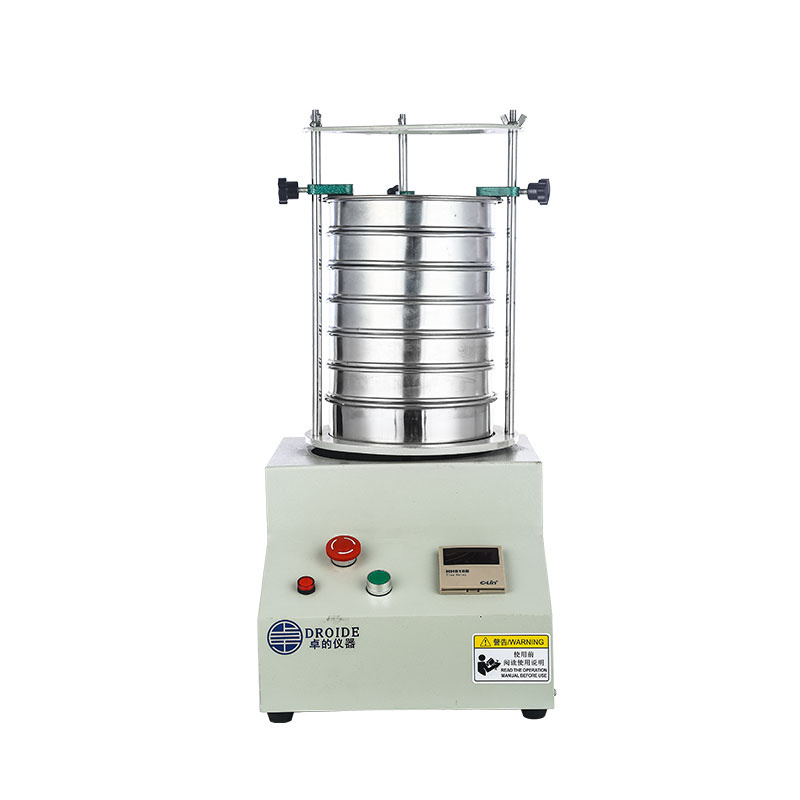 Lab Test Vibrating Soil Screen Sieve Separator