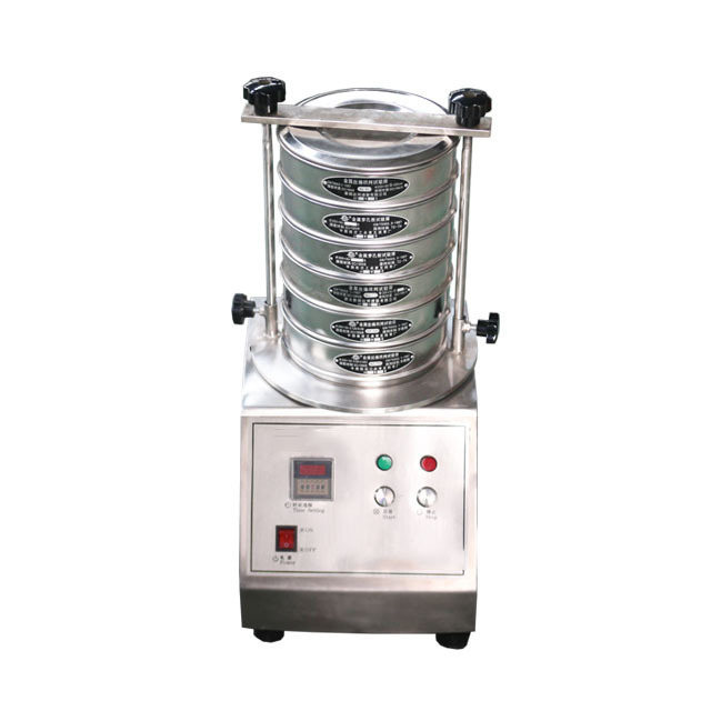 Lab Test Vibrating Soil Screen Sieve Separator