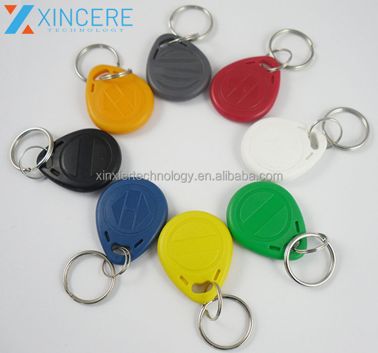 Stock Price Access Control 125KHz TK4100/EM4100 ABS Blue RFID Keyfob