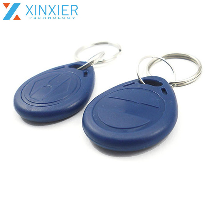 Stock Price Access Control 125KHz TK4100/EM4100 ABS Blue RFID Keyfob