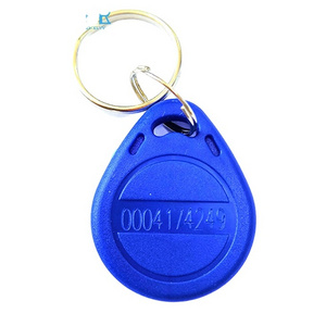 Stock Price Access Control 125KHz TK4100/EM4100 ABS Blue RFID Keyfob