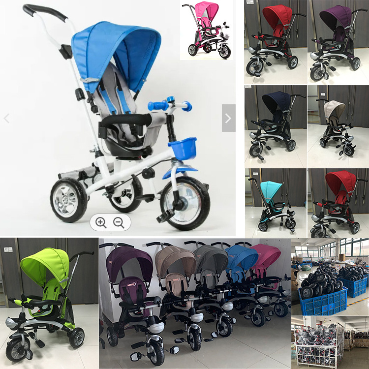 Baby Tricycle Children Tricycle Kids Tricycle New Carton Box Plastic Toys Electric Car Factory for Children 5 to 7 Years Comfort