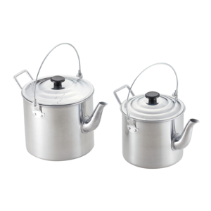 High Quality Aluminum Outdoor Dining Tea Pot Portable Outdoor Water Kettle Camping