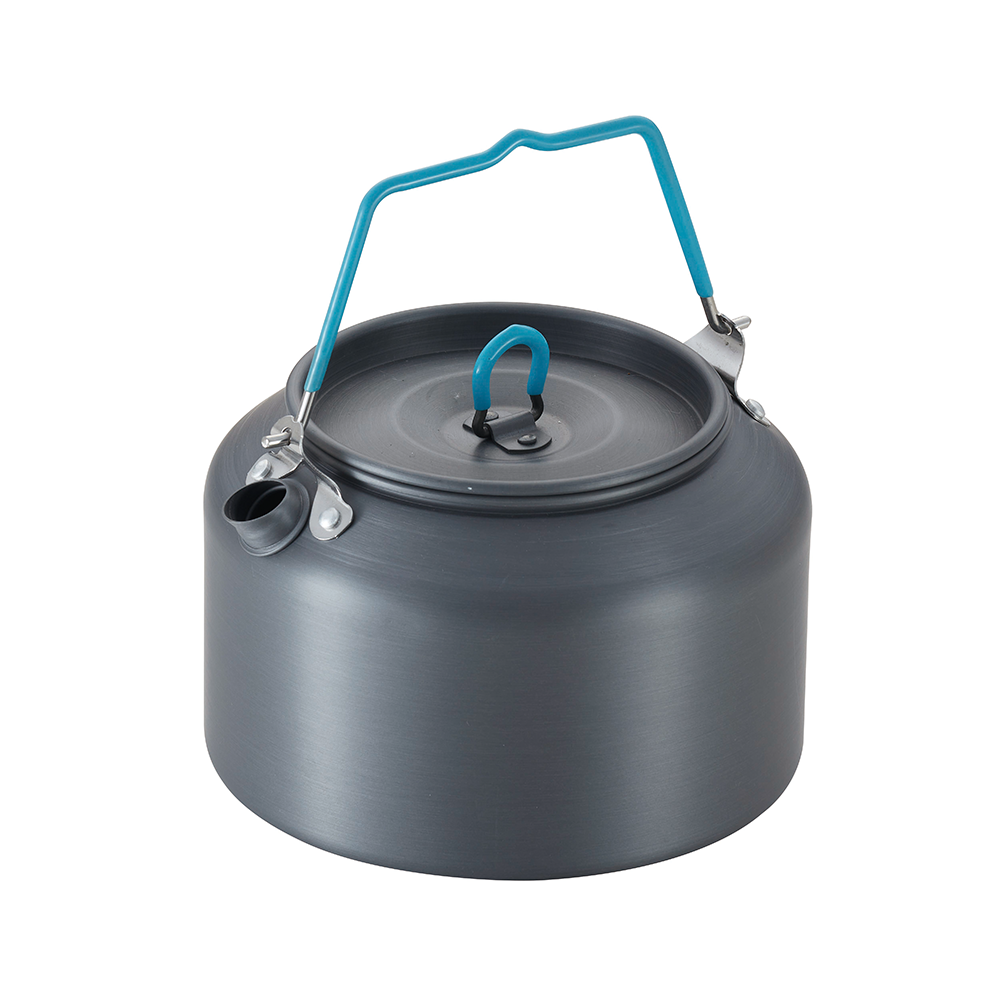 High Quality Durable 1L Outdoor Camping Water Bottle Tea Aluminum Kettle