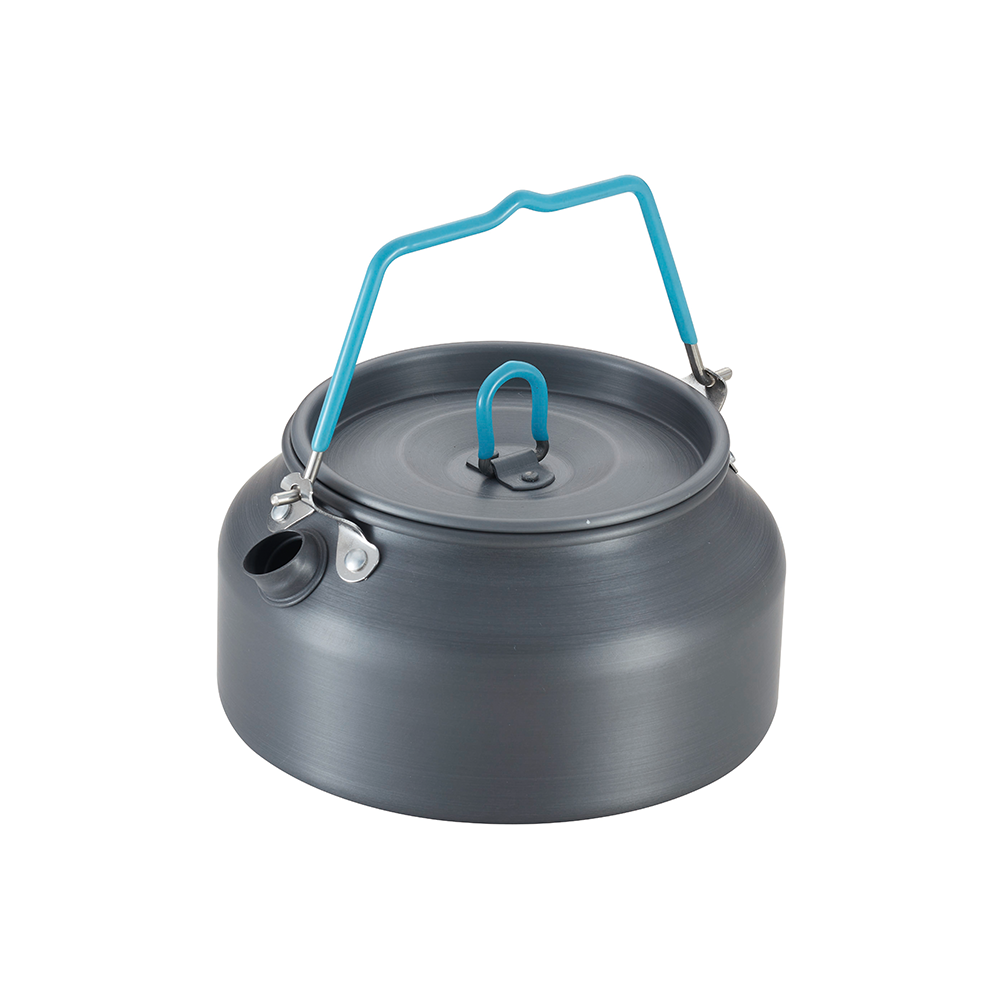 High Quality Durable 1L Outdoor Camping Water Bottle Tea Aluminum Kettle