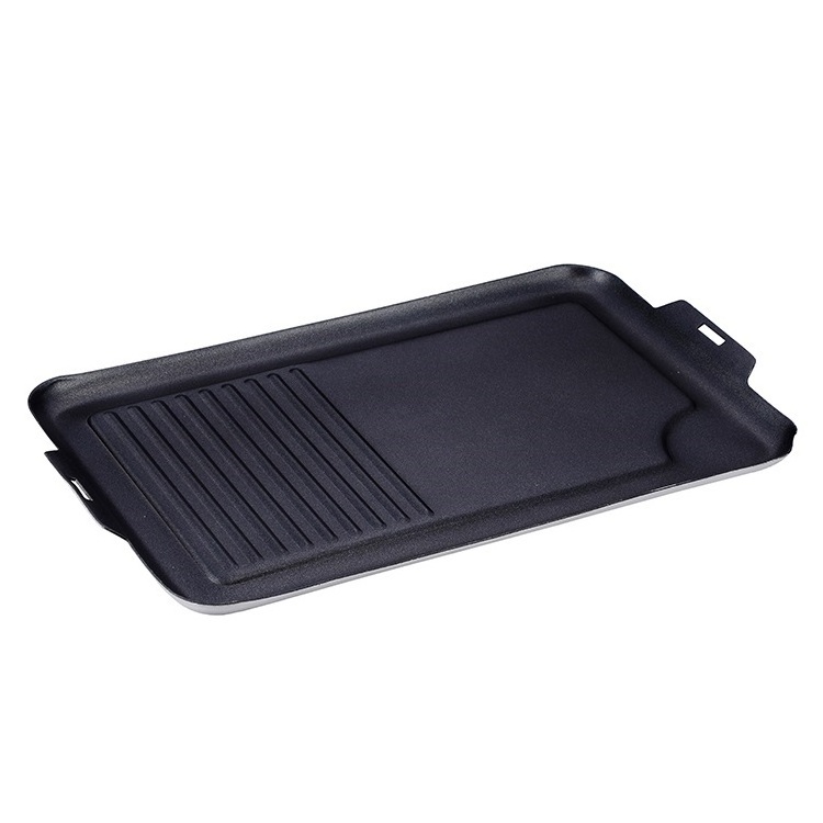 Widely Used Non Stick Aluminum Flat Grill Pan Griddle Pan Aluminum Pan