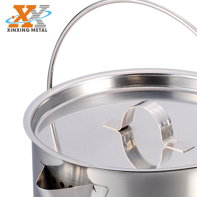 Cheap Price Stainless Steel Korean Hiking Tea Pot Camping Tea Kettle