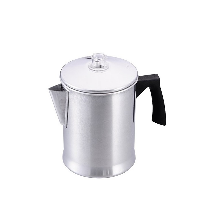 Tea Percolator Item 7Cups Portable Camping Aluminum Tea Percolator Coffee Pot