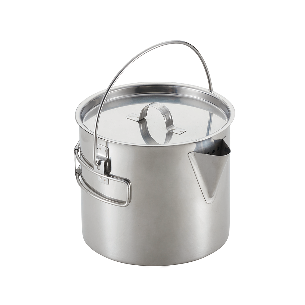 Factory Price Outdoor Camping Kettle Custom Portable Coffee Stainless Steel Tea Pot