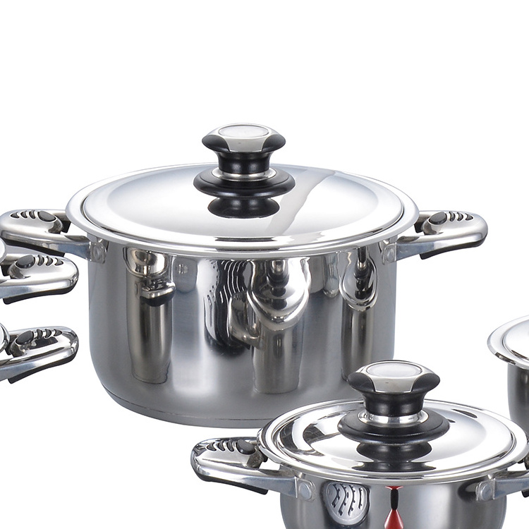 Cheapest 16 Pcs Stainless Steel Induction Cookware Set Authentic Kitchen Cookware Set