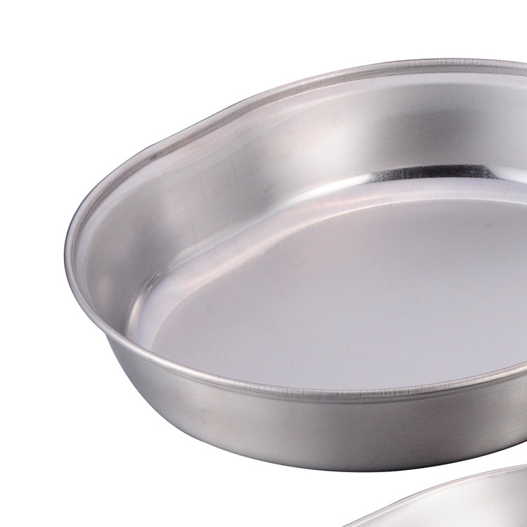 Factory Direct Stainless Steel Mess Tin Egg Shape Mess Kit Lunch Box