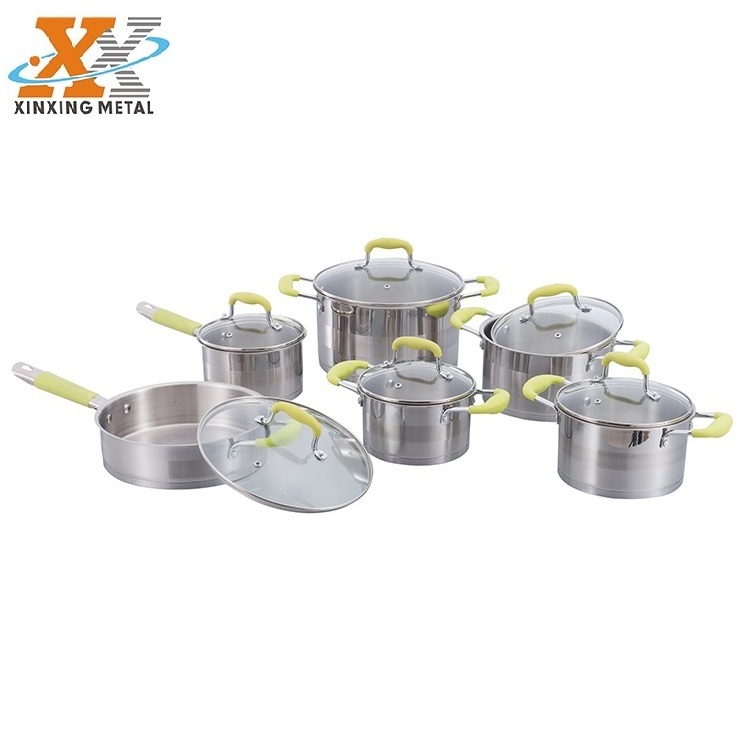 From China Non Stick Cooking Pot Casseroles De Cuisine Kitchen Gadgets Cookware Set