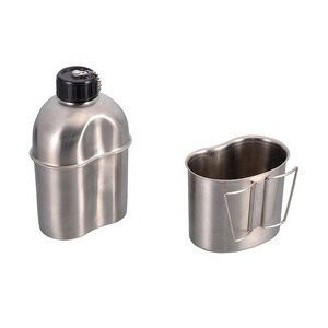 China Supplier Outdoor Travel Stainless Steel Outdoor Water Bottle Canteen Water Kettle