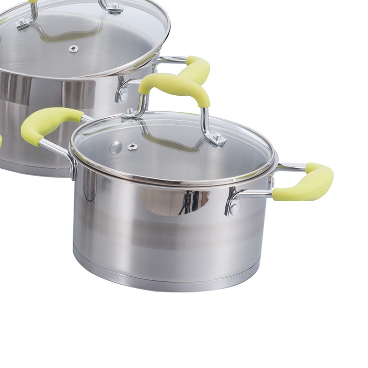 From China Non Stick Cooking Pot Casseroles De Cuisine Kitchen Gadgets Cookware Set