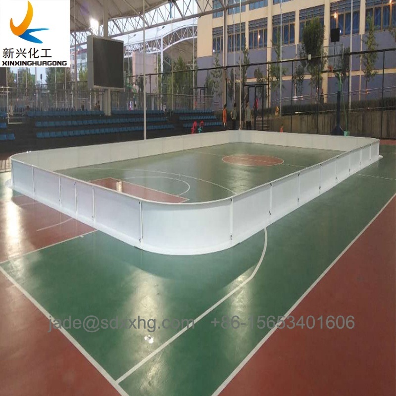 Floorball rinks ; Floorball Rink with dimension of 40m x 20m ice rink floorball board